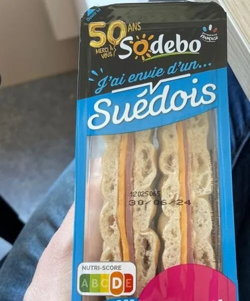 Suedois jambon cheddar