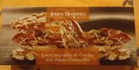Croquants de cordes aux éclats d amandes