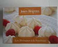 Les meringues à la framboise