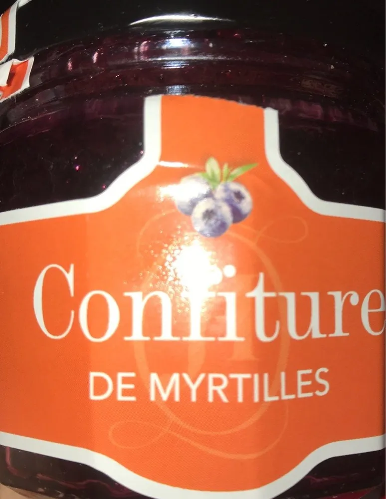 Confiture de myrtilles
