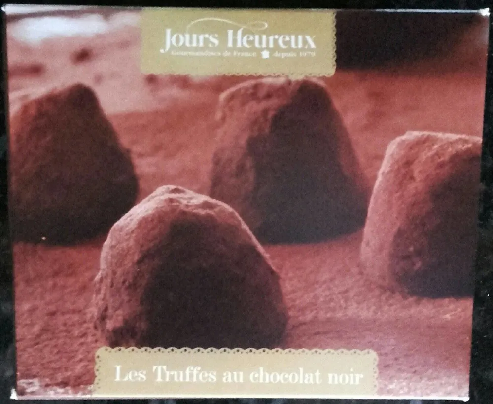Les Truffes au chocolat noir