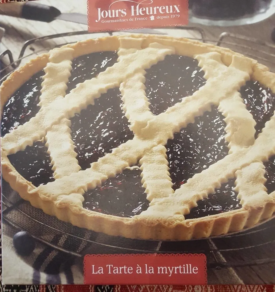 La tarte des alpes aux myrtilles