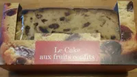 Cake aux fruits confits