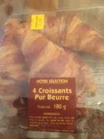 Croissants pur beurre X4