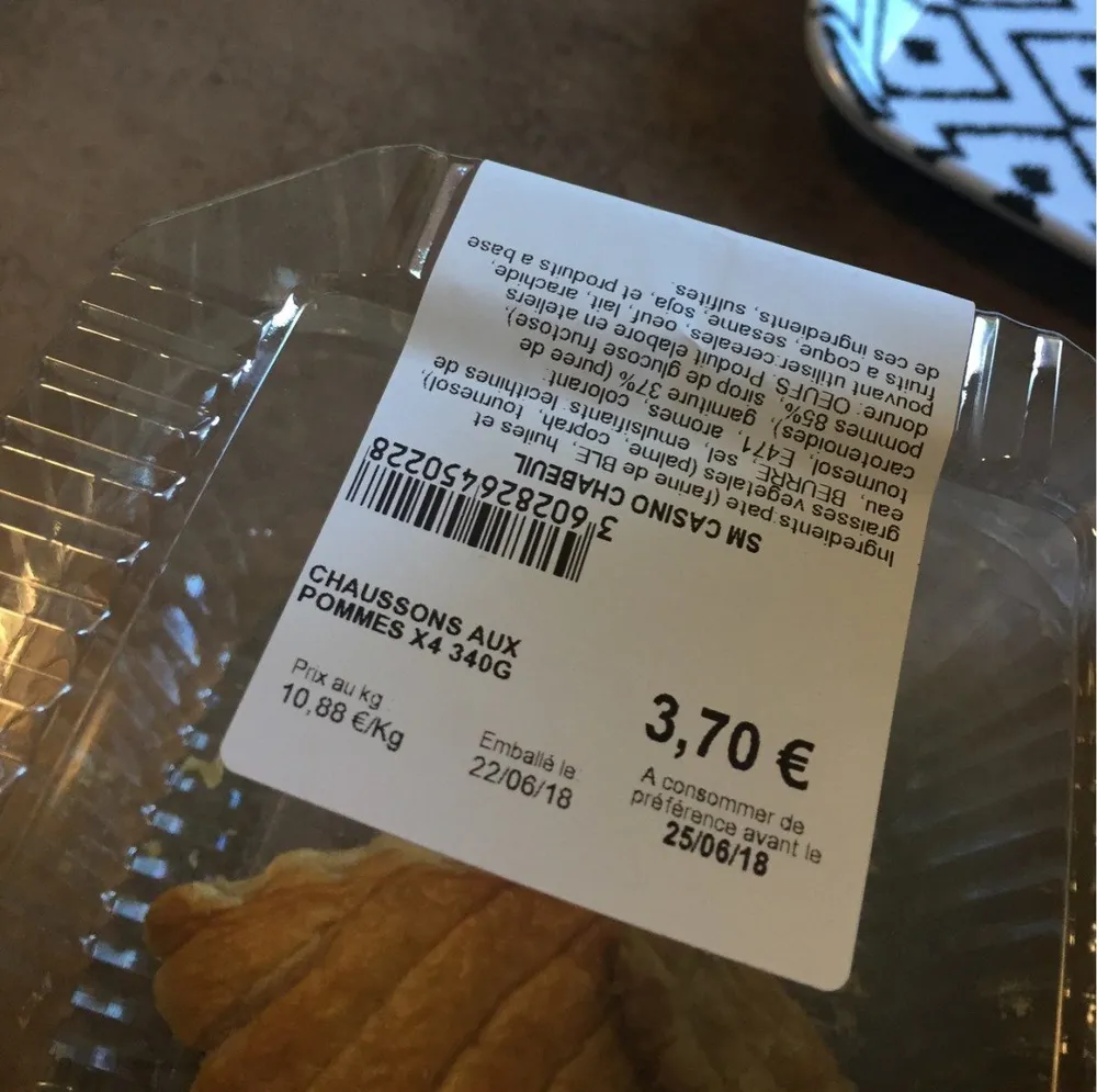 Chaussons aux pommes