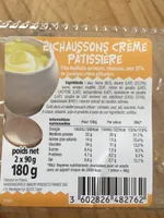 Chaussons creme patissière