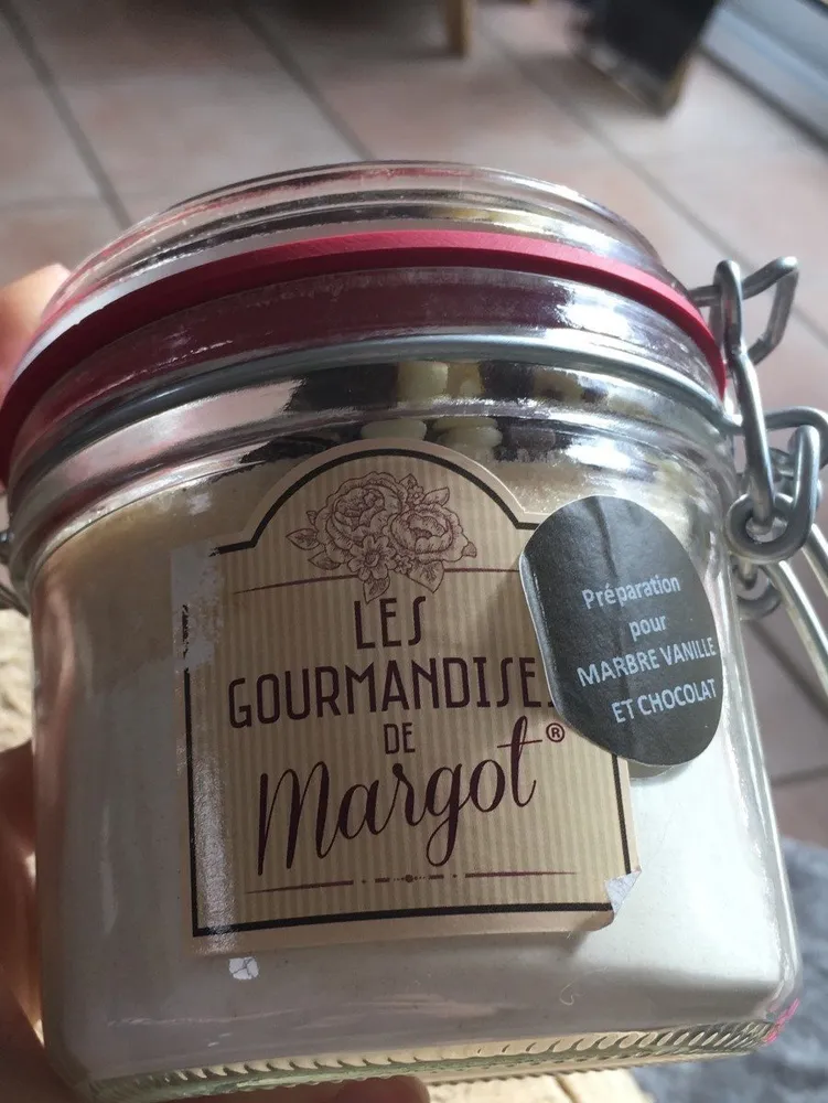 Marbre vanille et chocolat