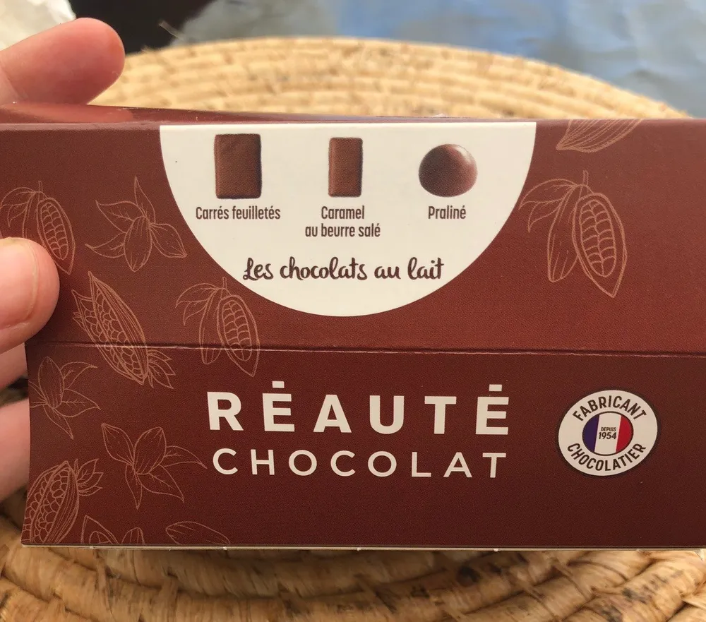 Les chocolats au lait