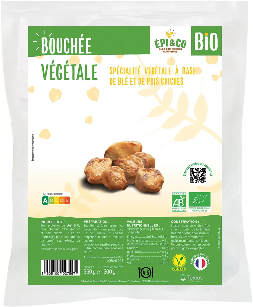 Bouchée Végétale Bio