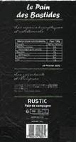 Pain de campagne Rustic