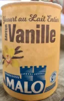 Yaourt au lait entier saveur vanille