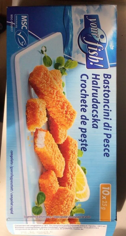 Bastoncini di pesce