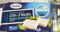 Portions de filets de Colin d'Alaska / Alaska koolvisfilet porties