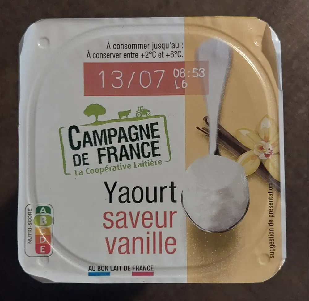 Yaourt sucré