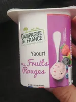 Yaourt aux fruits rouges