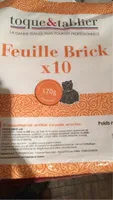 Feuille Brick x10