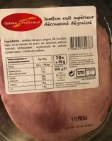 Jambon cuit superieur découenné dégraissé