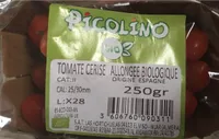 Tomate cerise allongée biologique