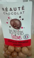 Céréales enrobées caramel
