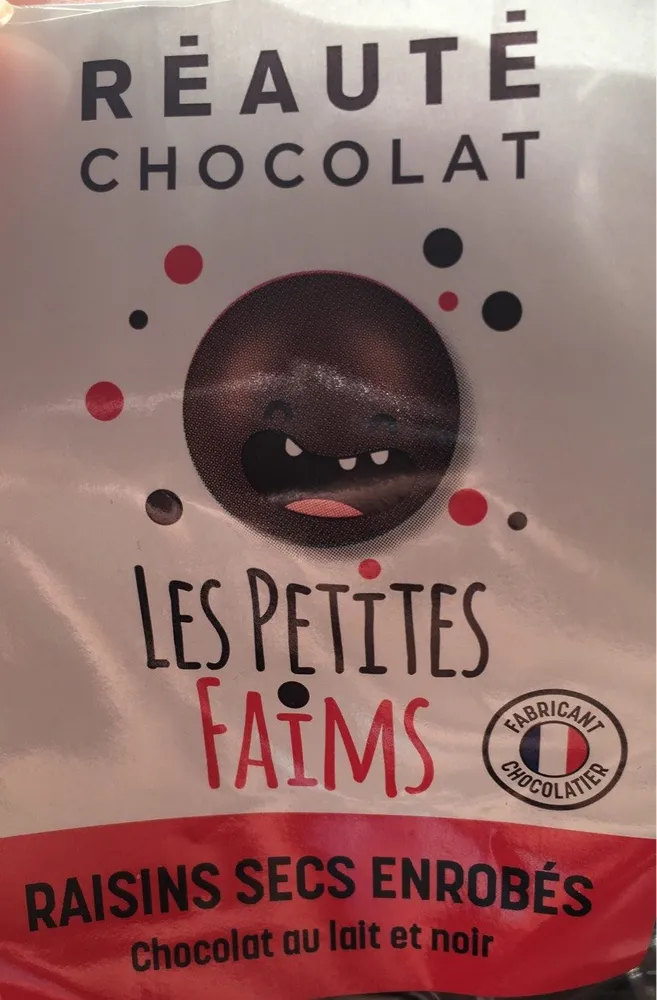 Raisins secs enrobés
