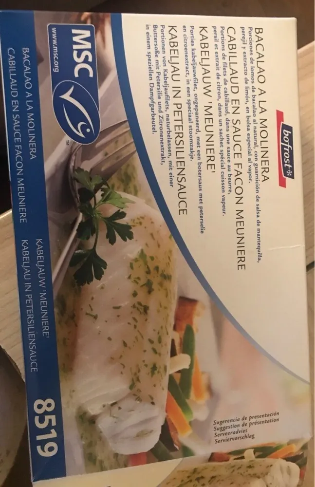 Bacalao a la molinera