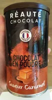 Chocolat en poudre saveur caramel