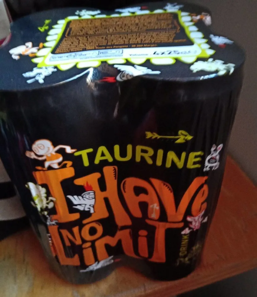 Boisson énergisante les 4 canettes de 25