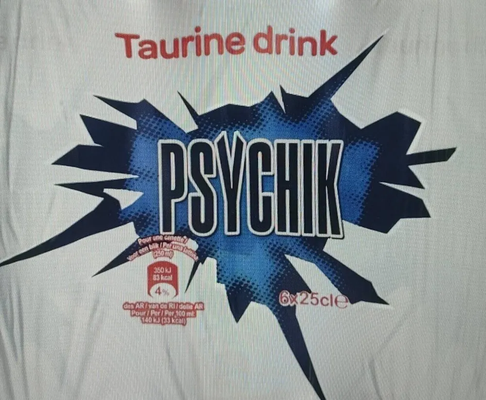 Boisson énergisante PSYCHIK