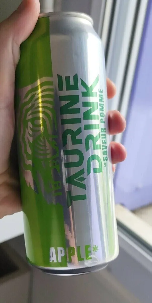 Taurine Drink Pomme