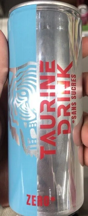 Taurine drink sans sucre