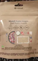 Muesli fruits rouges