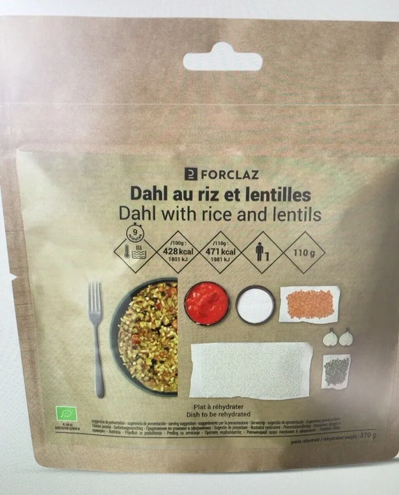 Dahl au riz et lentilles