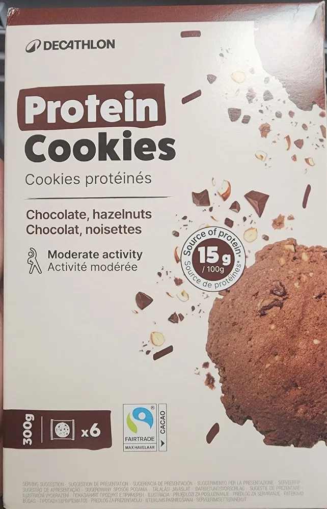 Protein Cookie Chocolat, Noisettes