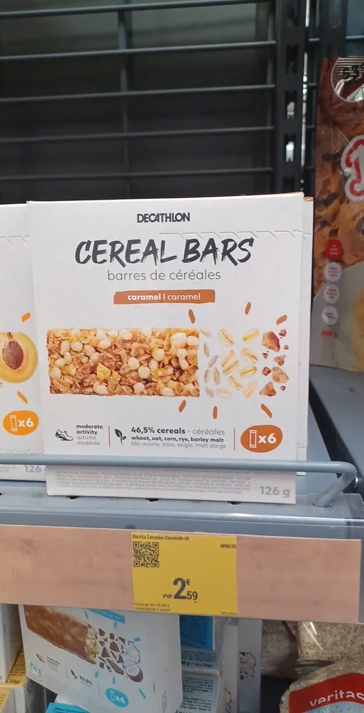 Cereal bars Caramel - Decathlon