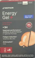 Energy gel + cola