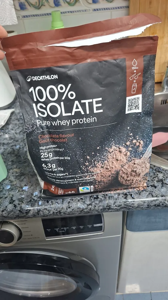 100% ISOLATE Pure whey protein