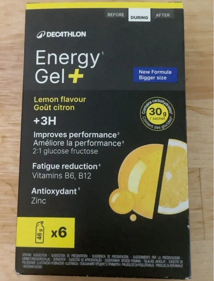 Energy gel + citron