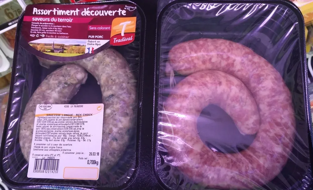 Assortiment Découverte - Saucisse Longue aux Choux
