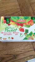 Les Compotes Pocket : 6x Pomme/Fraise, 6x Pomme