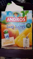 Pommes ananas en gourde sans sucres ajoutés