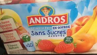 Compotes dessert fruitier sans sucre ajoutées