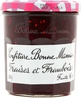 Confiture fraises et framboises