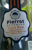 Sucettes Pierrot Gourmand Caramel Duo Lot de 2 étuis de