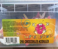 210 Crocodiles Acidulés
