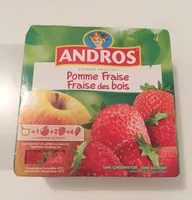 Dessert fruitier Pomme Fraise Fraises des Bois
