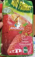 Compote pomme fraise framboise