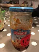 Confiture allegée pêche