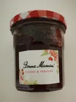 Confiture bonne maman fraises et verveine