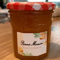 Confiture Peches et menthe
