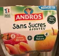 Andros Sans sucres ajoutés